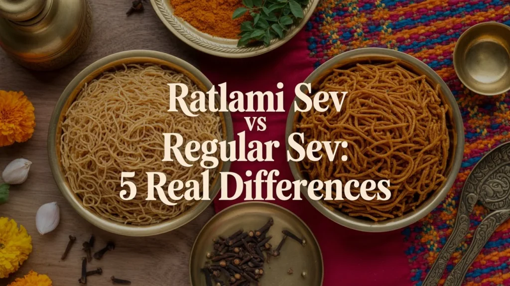 Ratlami Sev vs Regular Sev 5 Real Differences