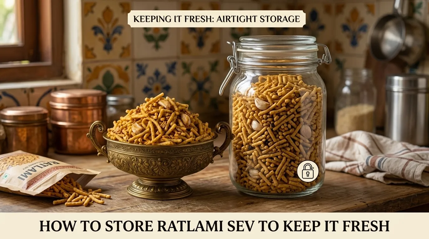 How to Store Ratlami Sev to Keep It Fresh