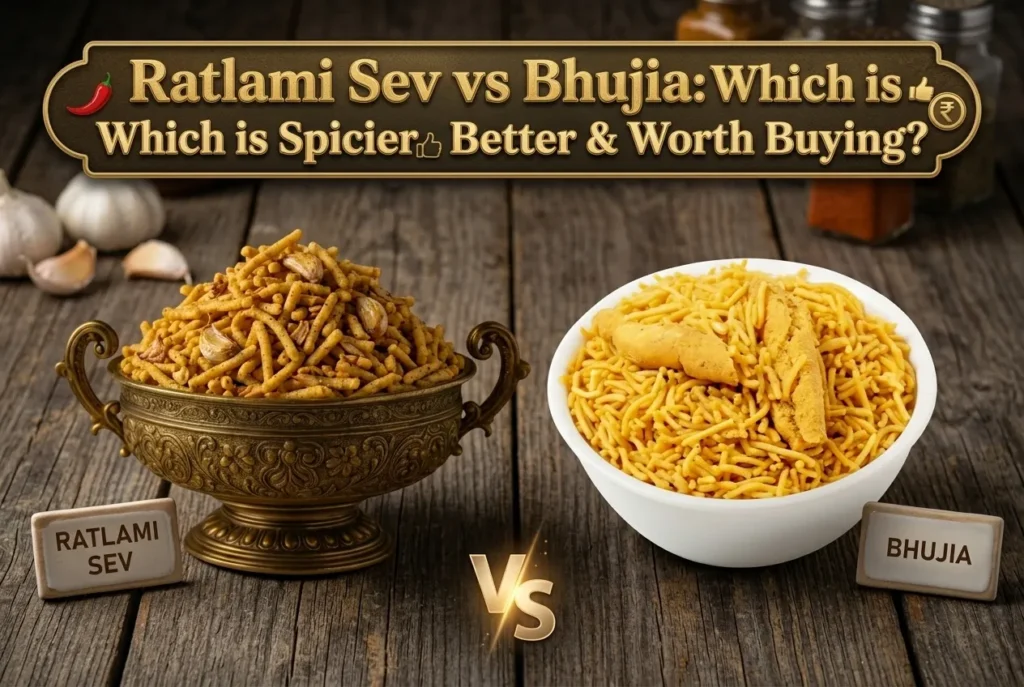 Ratlami Sev vs Bhujia: Which is Spicier, Better & Worth Buying?